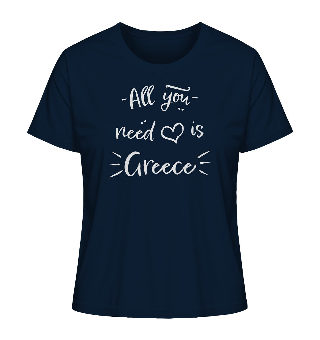 All you need is Greece - Ladies Organic Shirt
