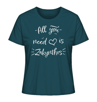 All you need is Zakynthos - Ladies Organic Shirt