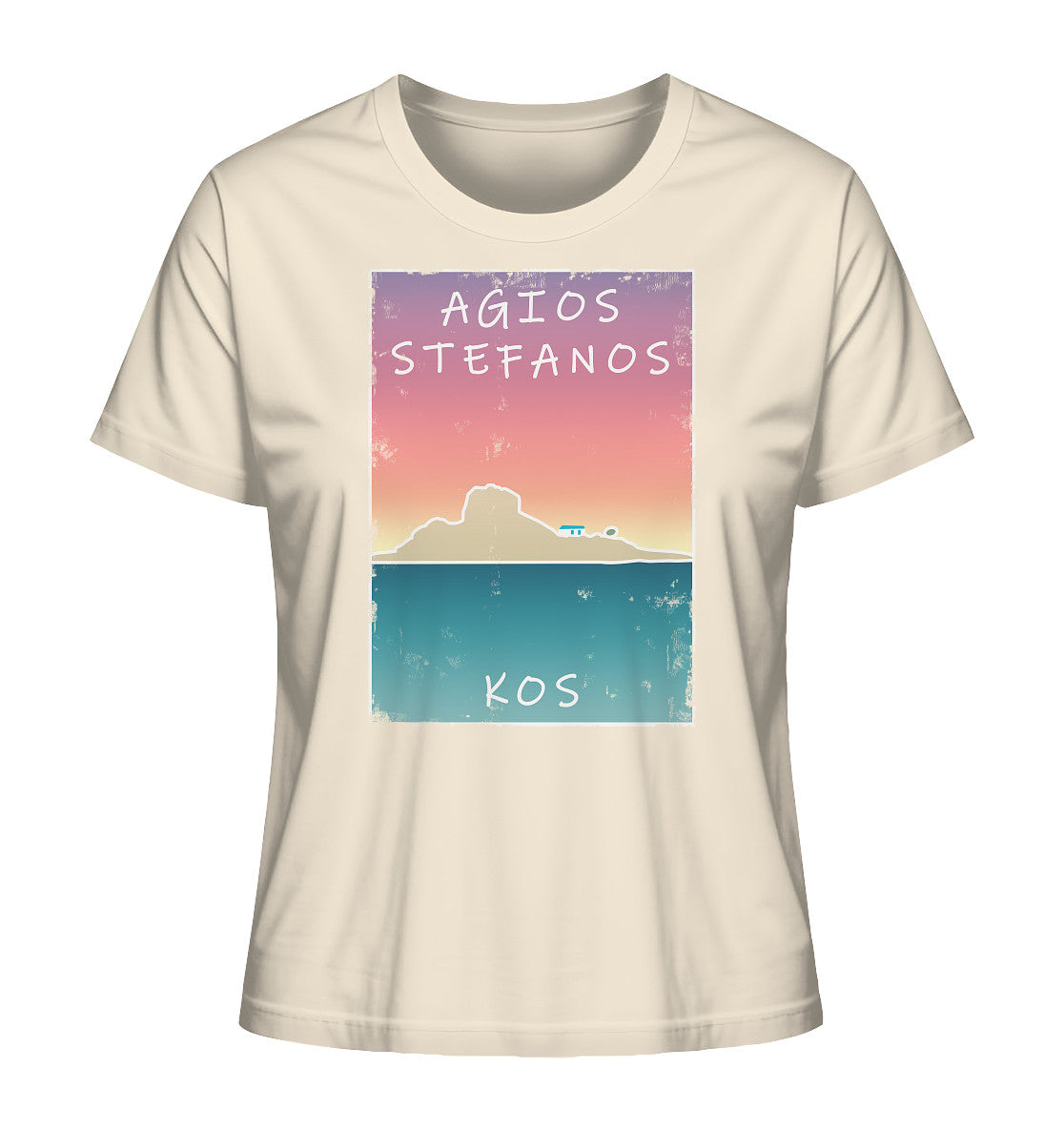 Agios Stefanos (Kastri) Kos - Ladies Organic Shirt