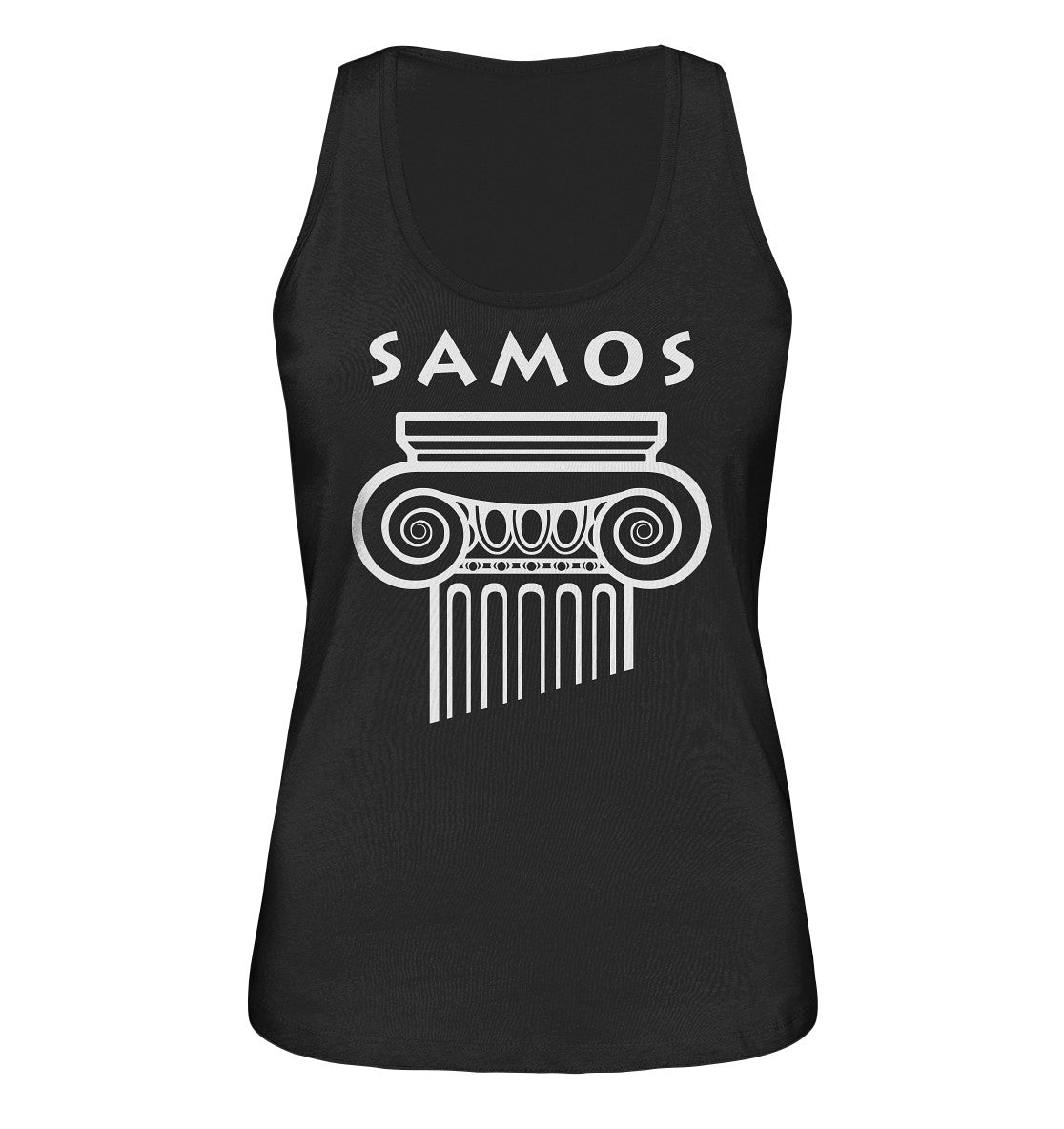 Samos Griechische Säule - Ladies Organic Tank-Top