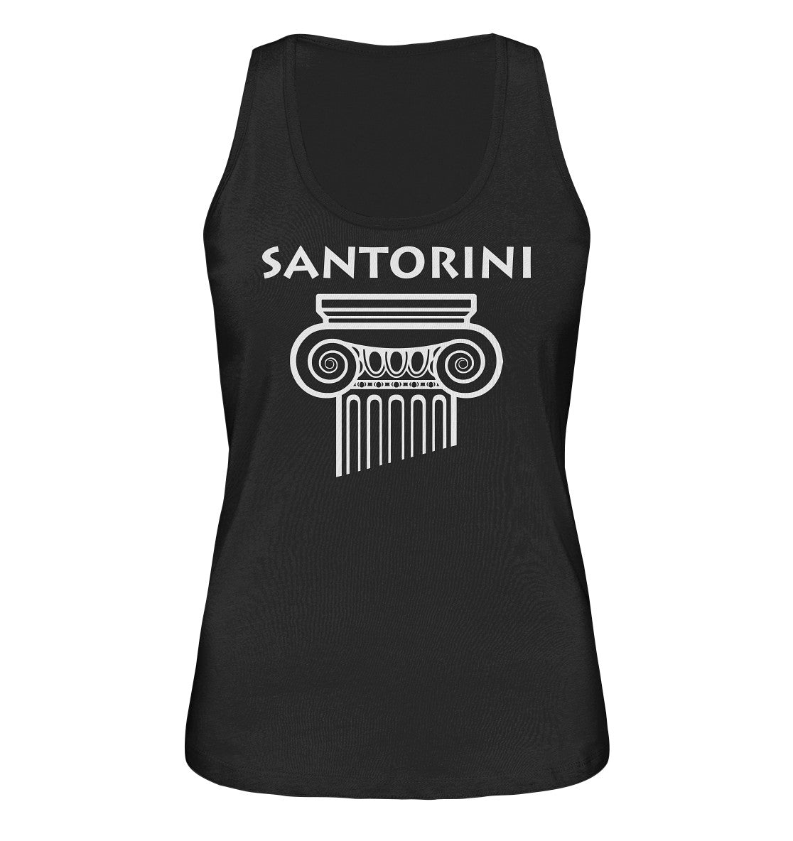 Santorini Griechischer Säulenkopf - Ladies Organic Tank-Top