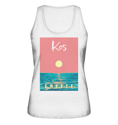 Sunset Ocean Kos Greece - Ladies Organic Tank-Top