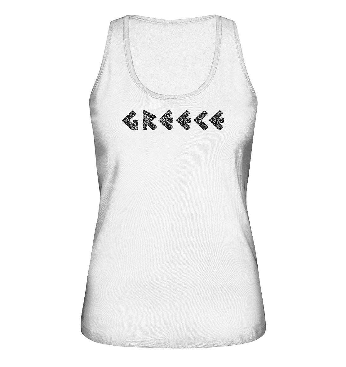 Grèce Black Mosaic - Débardeur biologique pour dames