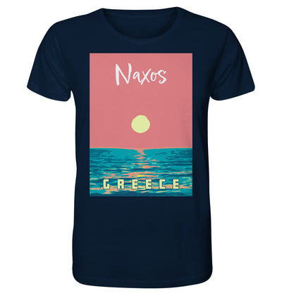 Sunset Ocean Naxos Grèce - Chemise biologique