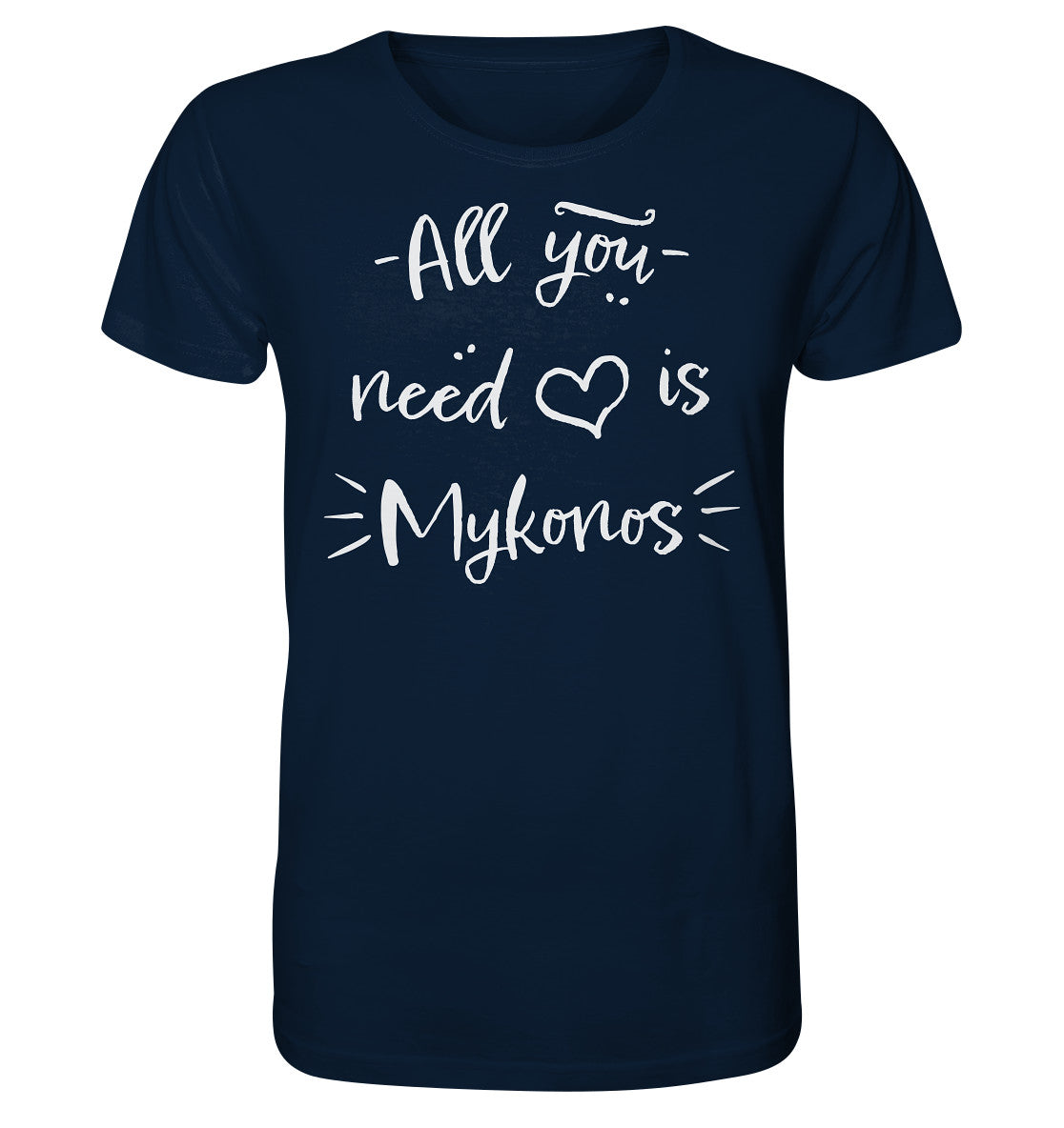 Tout ce dont vous avez besoin est Mykonos - Chemise bio