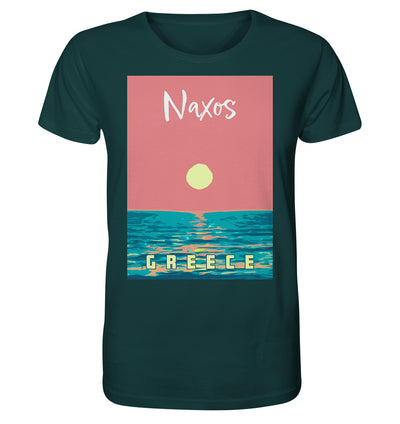 Sunset Ocean Naxos Grèce - Chemise biologique