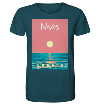 Sunset Ocean Naxos Greece - Organic Shirt