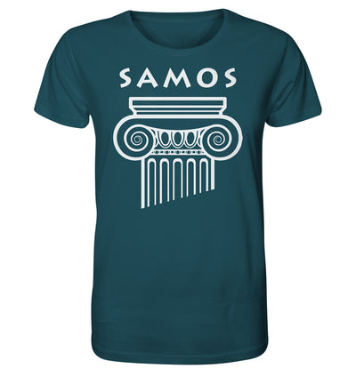 Samos Greek Column - Organic Shirt