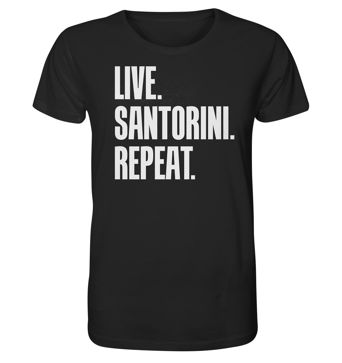 EN DIRECT. SANTORIN. RÉPÉTER. -Chemise bio