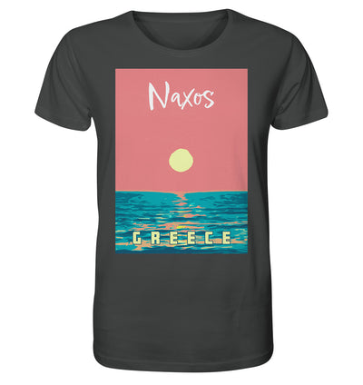 Sunset Ocean Naxos Grèce - Chemise biologique