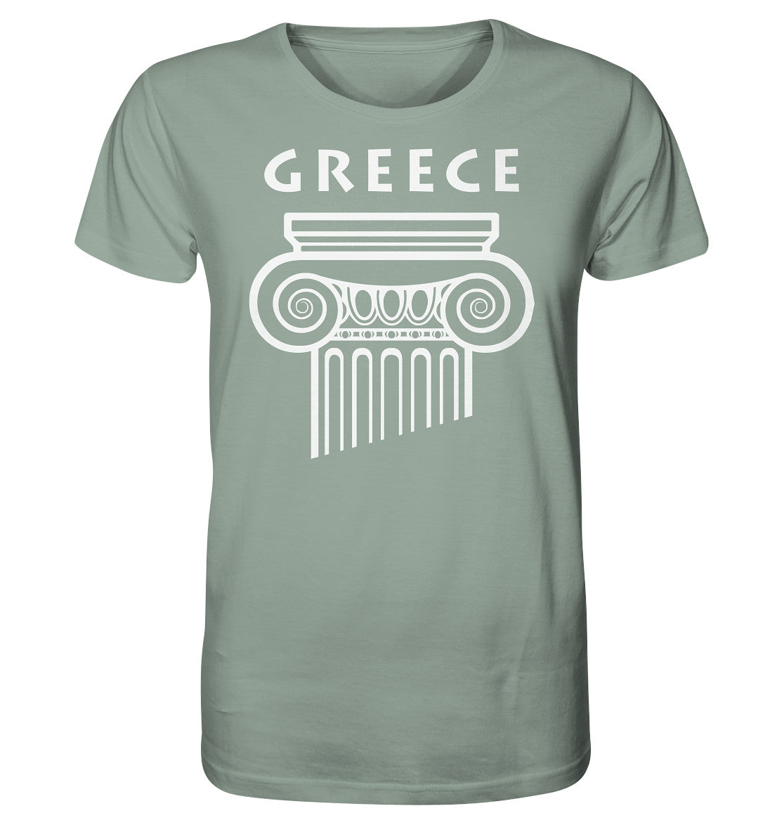 Tête de colonne grecque Grèce - Chemise biologique