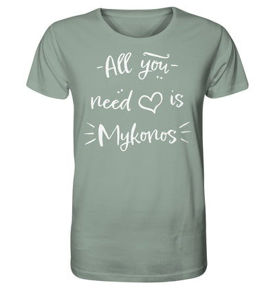 Tout ce dont vous avez besoin est Mykonos - Chemise bio