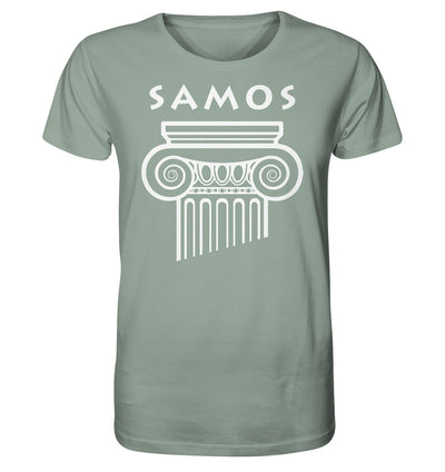 Samos Greek Column - Organic Shirt