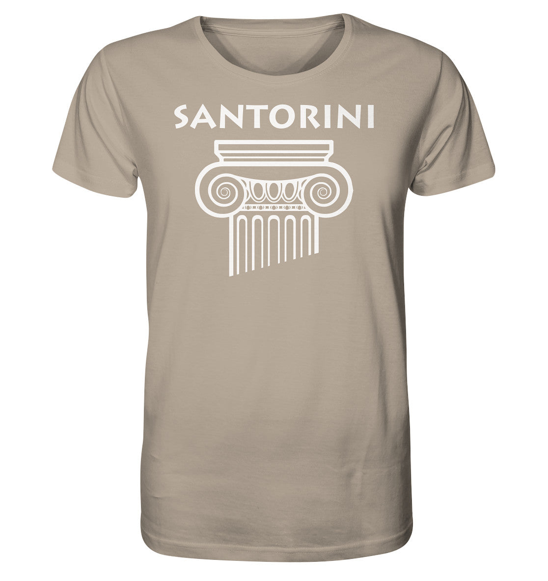 Tête de colonne grecque de Santorin - Chemise biologique