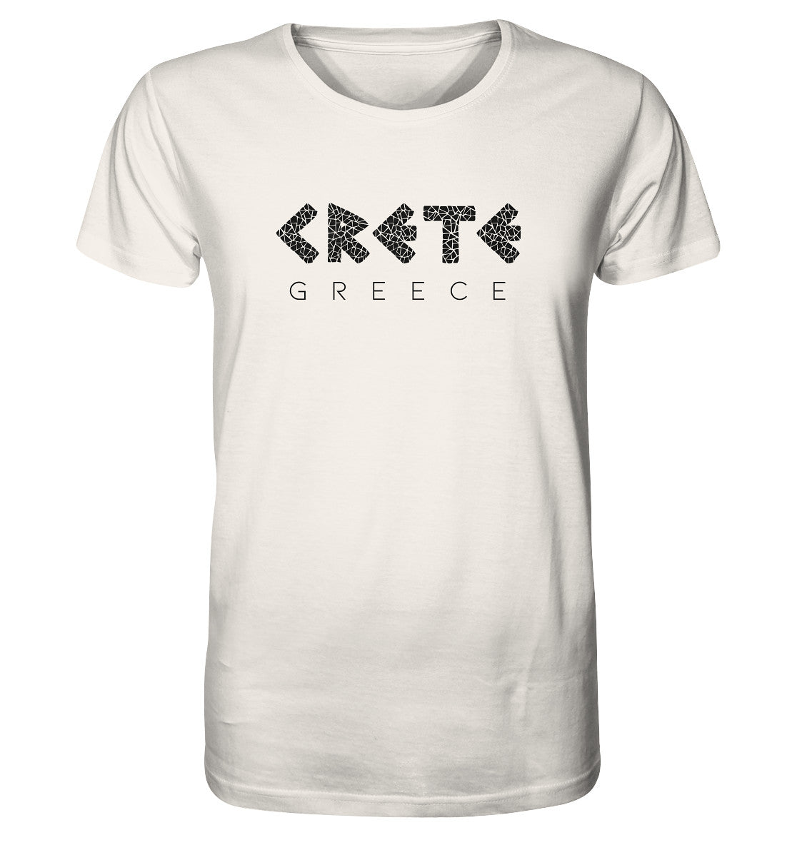Mosaïque de Crète Grèce - Chemise biologique