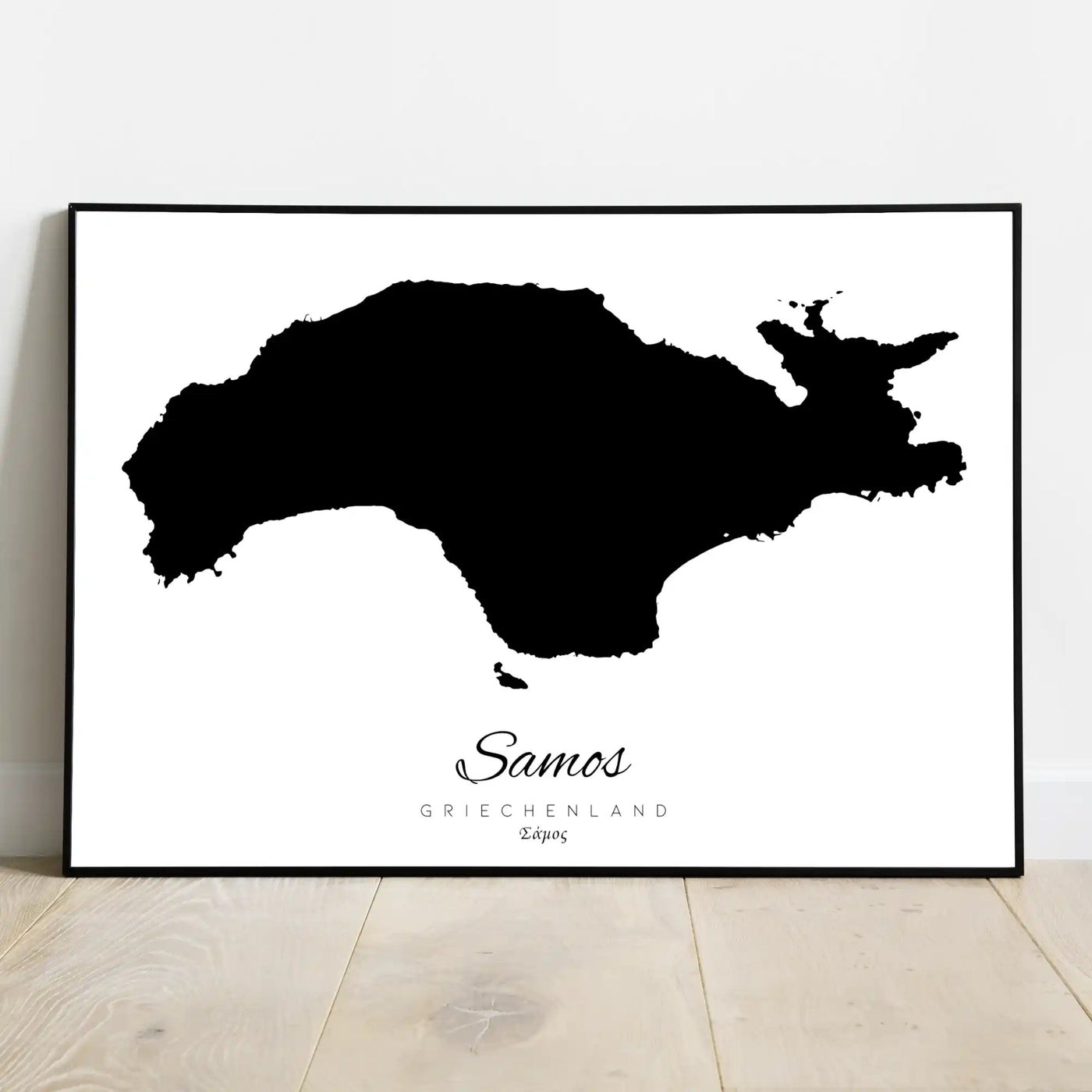 Samos Insel Silhouette Griechenland