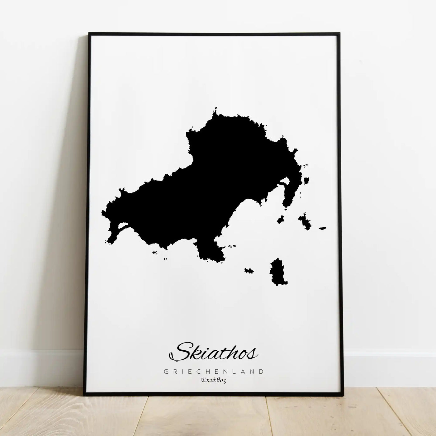 Skiathos Insel Silhouette Griechenland